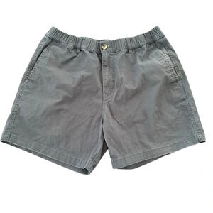 Maamgic Mens Size 34 Dark Gray Cotton Shorts 5” Elastic Waist Casual